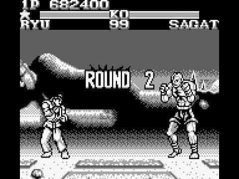Gameplay-bilde fra Street Fighter Ii 2 Brukt Game Boy Spill