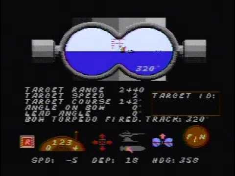 Silent service (USA) - Nintendo entertainment system / NES spill