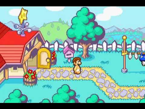 Mario & Luigi - Superstar saga - Nintendo Gameboy advance spill (GBA)