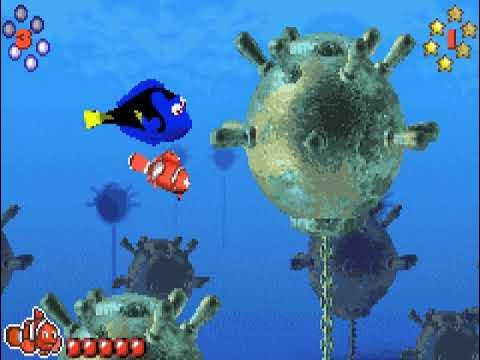 Finding Nemo - Nintendo Gameboy advance spill (GBA)