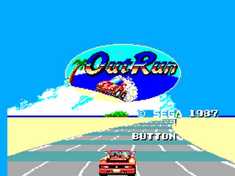 OutRun (i eske) - Sega master system spill