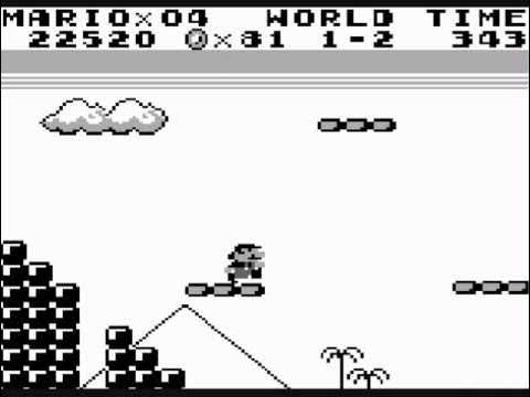 Super mario land (Kun kassett) - Nintendo Game boy spill