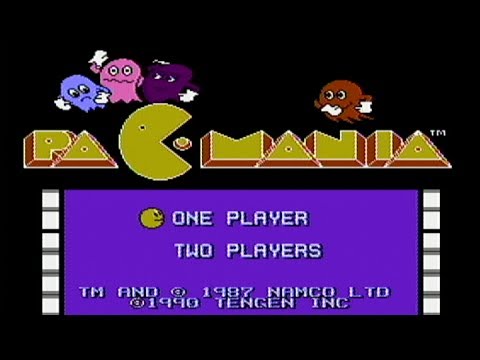 Pac-mania (Tengen / USA) - Nintendo entertainment system / NES spill