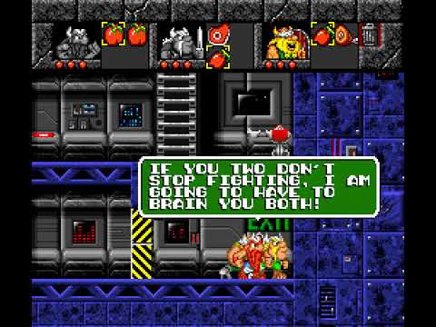 The lost vikings (UKV) - Super nintendo entertainment system spill (SNES)