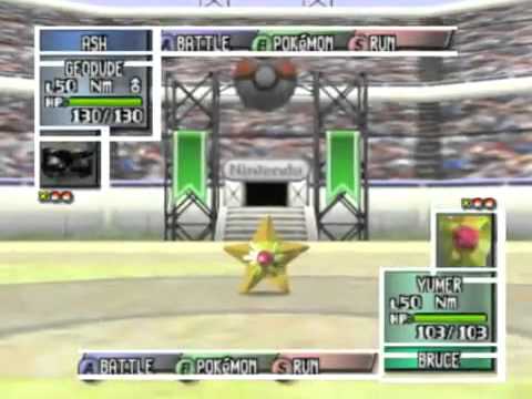 Gameplay-bilde fra Pokemon Stadium 2 Kun Kassett Nintendo 64 Spill N64