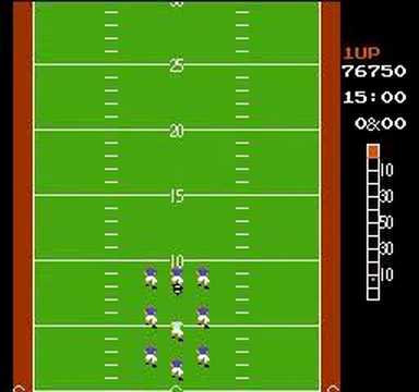 10-yard fight (USA) - Nintendo entertainment system / NES spill