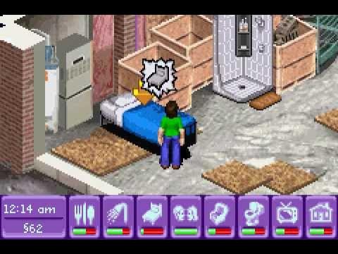 The urbz - Sims in the city - Nintendo Gameboy advance spill (GBA)