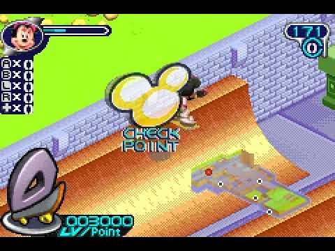 Disney sports - Football + Skateboarding - Nintendo Gameboy advance spill (GBA)