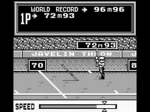 Track and field (komplett i eske - CIB) - Nintendo Gameboy spill (GB)
