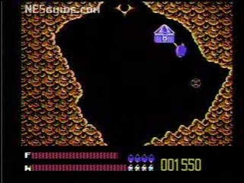 Solar jetman - Hunt for the golden warship (SCN) - NES spill