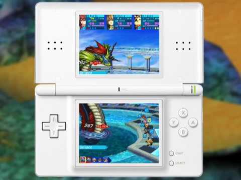 Gameplay-bilde fra Sands of destruction (NTSC) – Nintendo DS spill