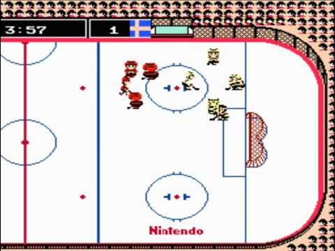Ice hockey (USA) - Nintendo entertainment system / NES spill