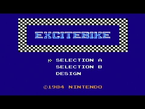 Excitebike (NOE) - Nintendo entertainment system / NES spill