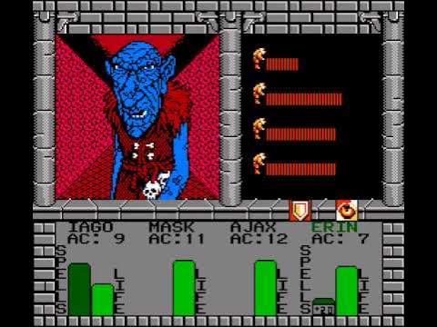 Swords and serpents (USA) (i eske) - Nintendo entertainment system / NES spill