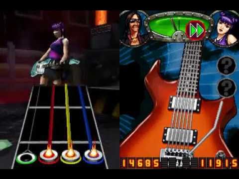 Gameplay-bilde fra Guitar Hero On Tour Modern Hits Nintendo Ds Spill