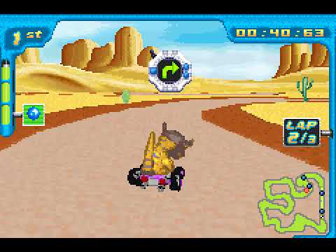 Digimon Racing - Nintendo Gameboy advance spill (GBA)