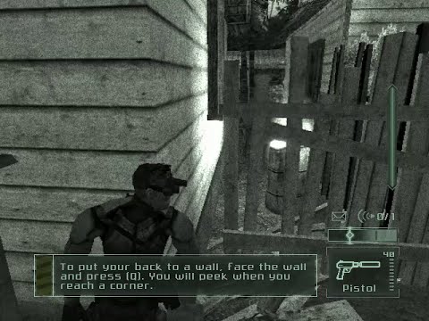 Tom Clancy's Splinter cell - Pandora tomorrow - Playstation 2 spill (PS2)