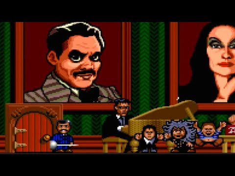 The Addams family - Super nintendo spill (snes)