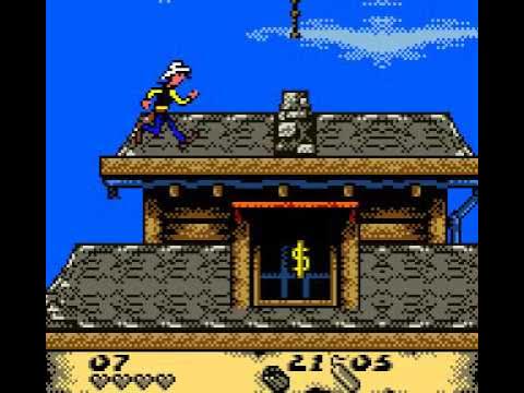 Lucky Luke - Desperado train - Nintendo Gameboy color spill (GBC)