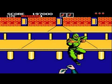 Shinobi (Tengen / USA) - Nintendo entertainment system / NES spill