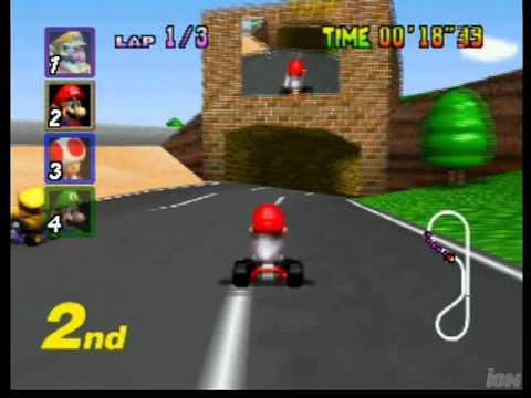 Mario kart 64 - (i eske) - Nintendo 64 spill (N64) Eksemplar 3