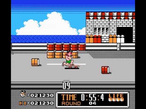 Town & Country Surf Designs: Wood & Water Rage (USA) - NES spill