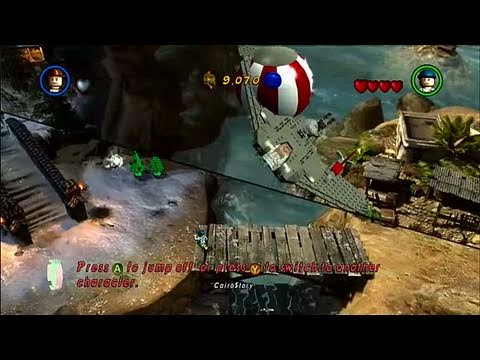 Gameplay-bilde fra Lego Indiana Jones 2 The Adventure Continues Playstation 3 Spill