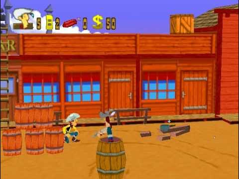 Lucky luke - Playstation 1 spill (PS1)