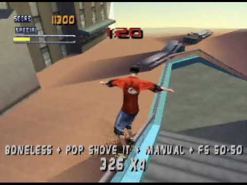 Tony Hawk's pro skater 2 – Nintendo 64 spill (N64)