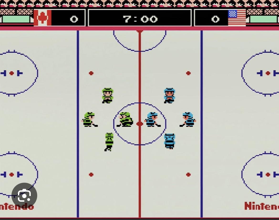 Ice hockey (USA) - Nintendo entertainment system / NES spill