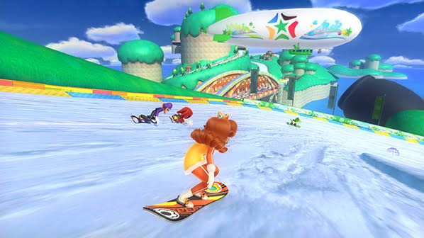 Mario & Sonic at the Olympic Winter Games Sochi 2014 - Nintendo Wii U spill