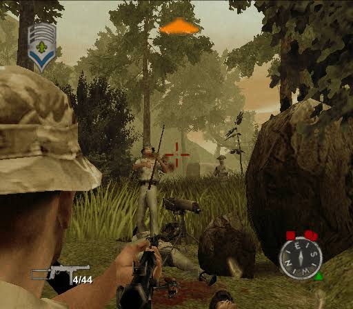 Shellshock - Nam '67 - Playstation 2 spill (PS2)