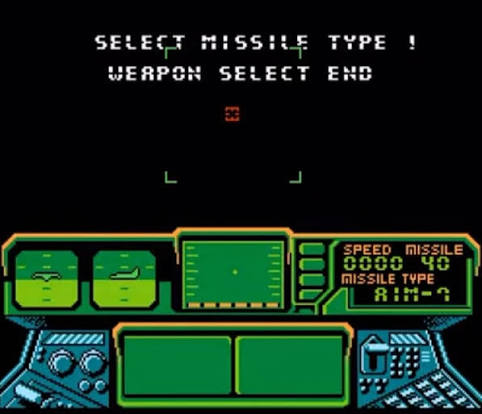 Top gun - The second mission (SCN) (i eske) - NES spill