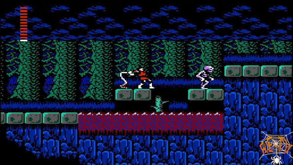 Castlevania II / 2 - Simon's quest (USA) - NES spill