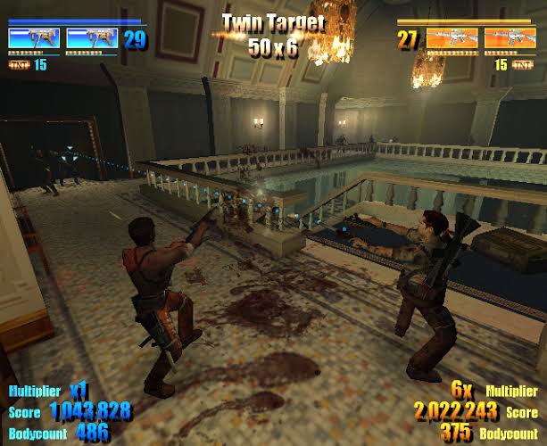 Twin Caliber - Playstation 2 spill (PS2)