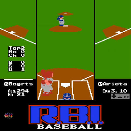 R.B.I baseball (Tengen / USA) - Nintendo entertainment system / NES spill