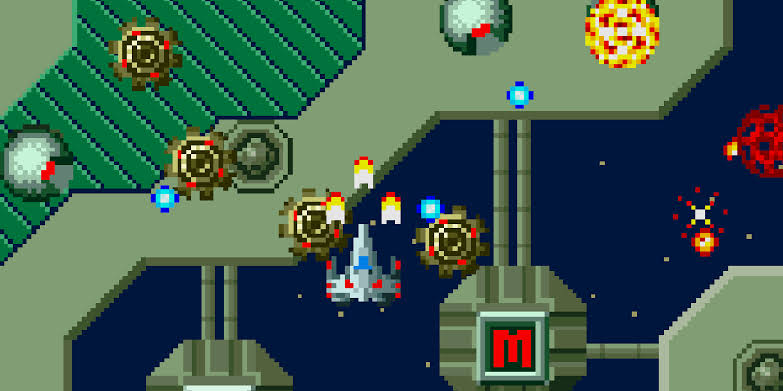 Alpha mission (USA) - Nintendo entertainment system / NES spill