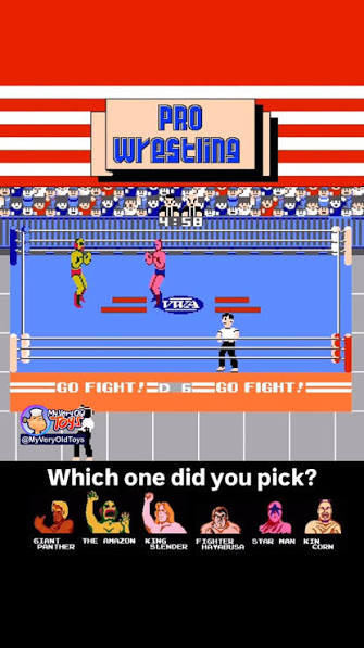 Pro wrestling (USA) - Nintendo entertainment system / NES spill