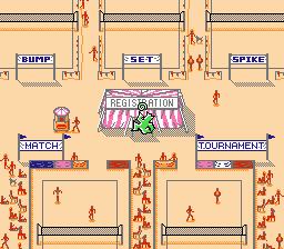 Kings of the beach (USA) (i eske) - Nintendo entertainment system / NES spill