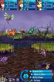 Gameplay-bilde fra Sands of destruction (NTSC) – Nintendo DS spill