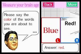 Brain Training - How old is your brain? – Nintendo DS spill