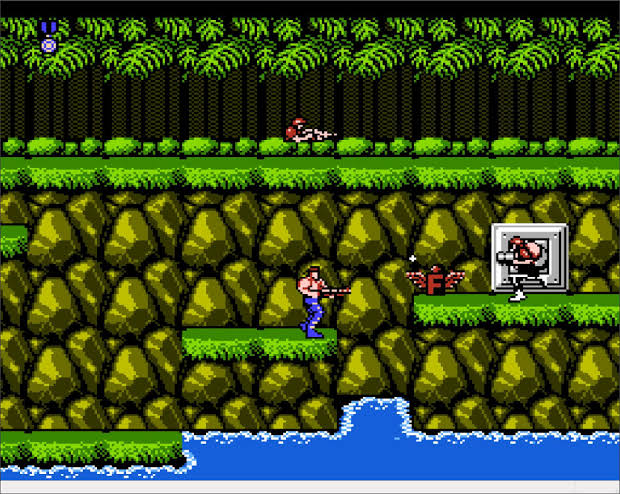 Contra (USA) - Nintendo entertainment system / NES spill