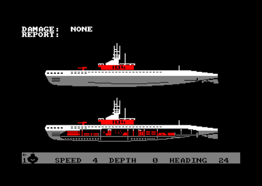 Silent service (USA) (i eske) - Nintendo entertainment system / NES spill