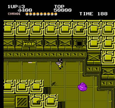 Alien Syndrome (Tengen / USA) - Nintendo entertainment system / NES spill