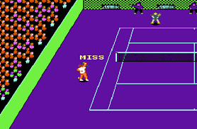 Four players Tennis (NOE) - Nintendo entertainment system / NES spill