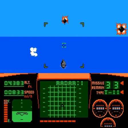 Top gun (USA) - Nintendo entertainment system / NES spill