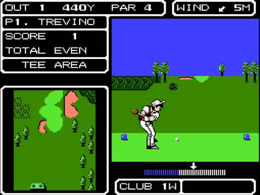 Fighting golf (USA) - Nintendo entertainment system / NES spill