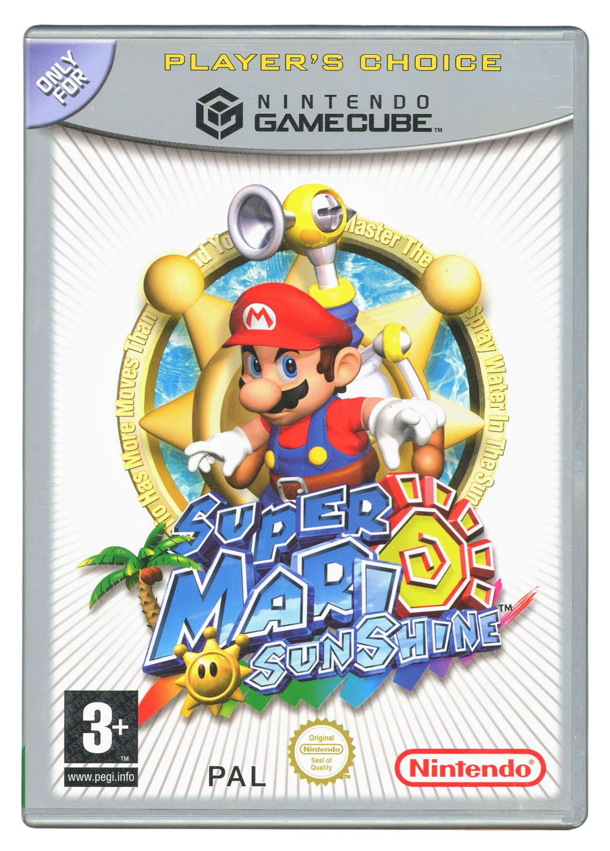 Super mario sunshine (player`s choice) - Nintendo Gamecube spill