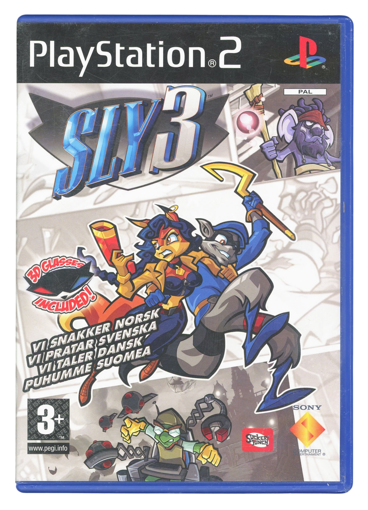 Sly 3: Honor among thieves - Playstation 2 spill (PS2)