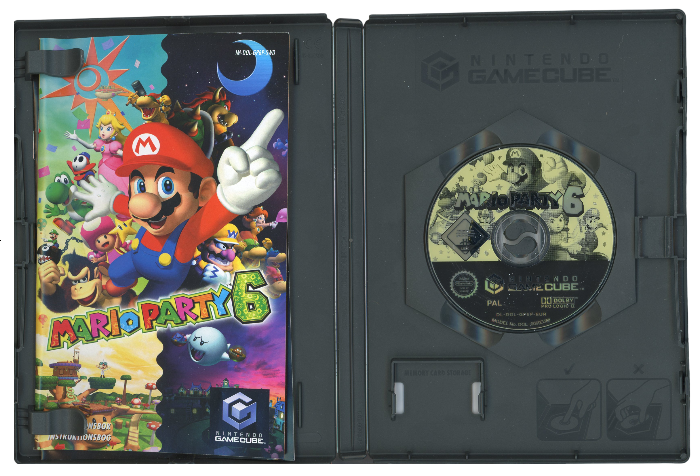 Mario party 6 – Nintendo GameCube spill